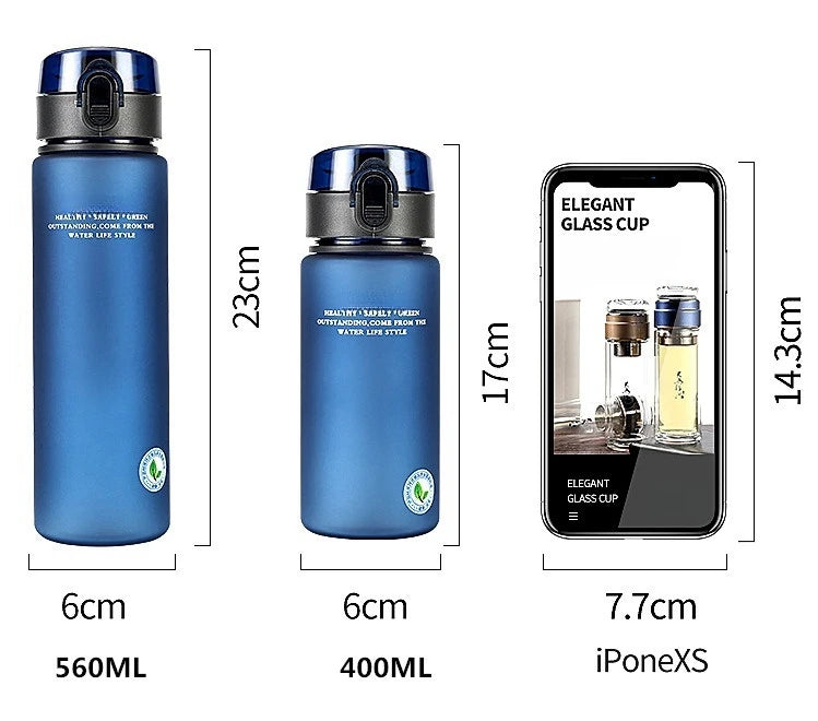 Sporttrinkflasche BPA-frei — 400ml / 560ml